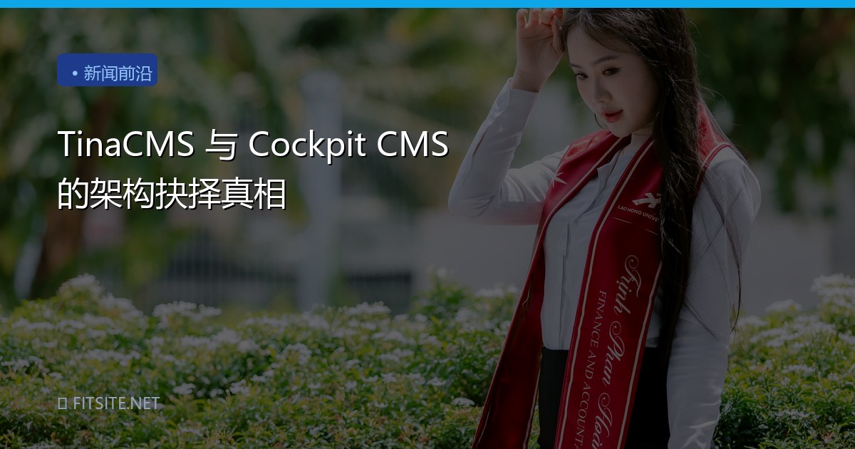 TinaCMS 与 Cockpit CMS 的架构抉择真相